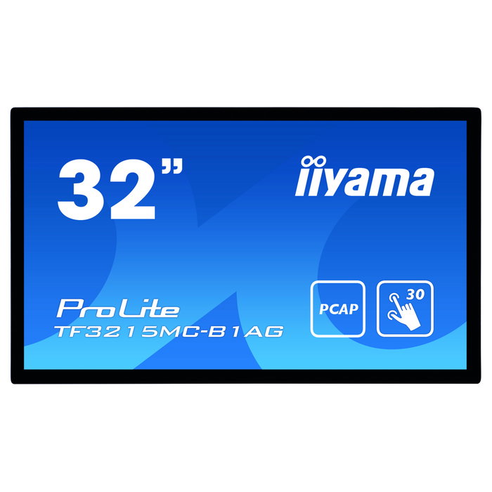 iiyama ProLite TF3215MC-B1AG 32" 1920x1080 Full HD AMVA3 Monitor Táctil Negro iiyama ProLite TF3215MC-B1AG 32" 1920x1080 Full HD AMVA3 Monitor Táctil Negro