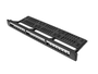 Lanberg PPKS-1124-B Panel de Parcheo 1U para 24 Módulos Keystone