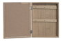 DKD Home Decor Guardallaves MDF Verde Aceite de Oliva