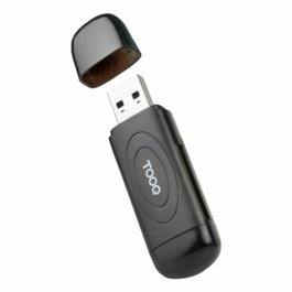 Tooq Lector de Tarjetas TQR-3002B USB 3.0 SD/TF Negro