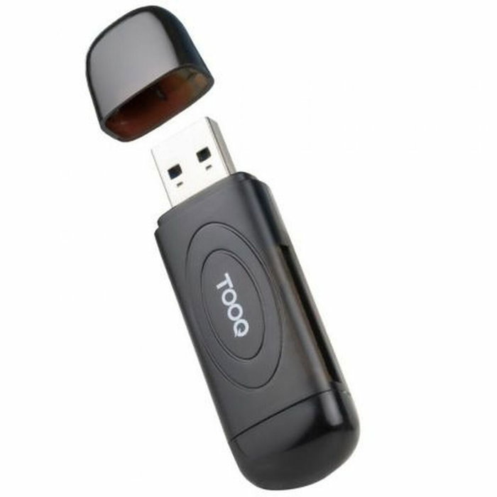 Tooq TQR-3002B Lector de Tarjetas 2 en 1 SD/TF Negro Tooq TQR-3002B Lector de Tarjetas 2 en 1 SD/TF Negro