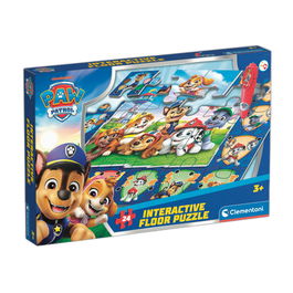 Clementoni Puzzle Interactivo Patrulla Canina Paw Patrol 24 Piezas +3 Años