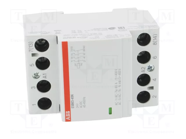 ABB ESB63-40N-01 Contactor de maniobra 4S/0Ö 24VAC/DC