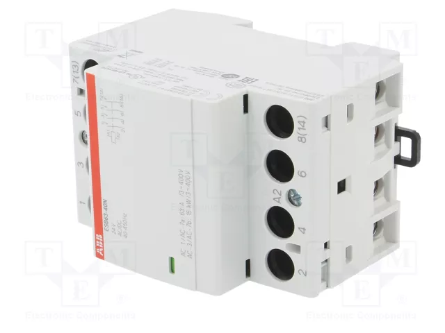 ABB ESB63-40N-01 Contactor de maniobra 4S/0Ö 24VAC/DC