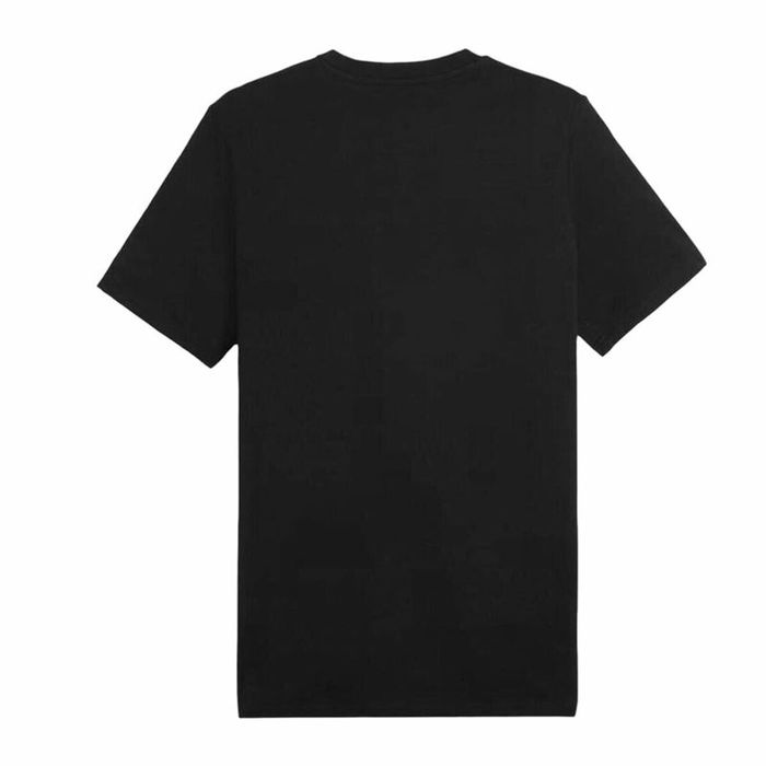 Camiseta de Manga Corta Hombre Puma Negro