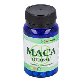 ALFA HERBAL Maca Herbal 60 Cápsulas - Aumenta Energía y Rendimiento Deportivo