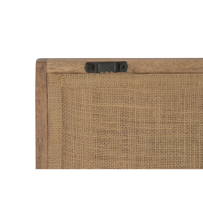 DKD Home Decor Set de 2 Cuadros de Yute y Acacia con Relieve 60x90 cm DKD Home Decor Set de 2 Cuadros de Yute y Acacia con Relieve 60x90 cm