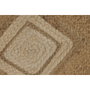 DKD Home Decor Set de 2 Cuadros de Yute y Acacia con Relieve 60x90 cm