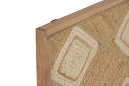 DKD Home Decor Cuadro Boho Natural 3 x 90 x 60 cm (2 Unidades)