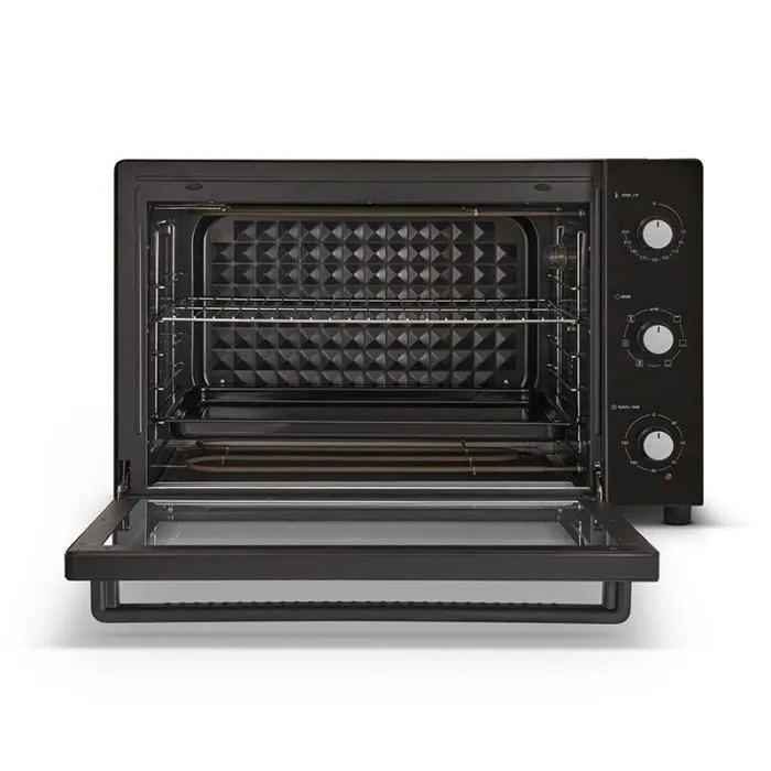 SCHNEIDER - SCEO22100MB - Horno eléctrico 100L - Multifunción - Temporizador - 2800W - Puerta climalit - Negro