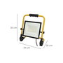 WOLFPACK LINEA PROFESIONAL Foco LED Plano 100W 4000K IP65