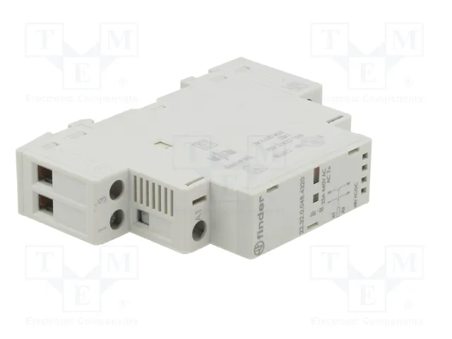 FINDER Contactor de Instalación Modular 2-polar 25A 48VAC/48VDC