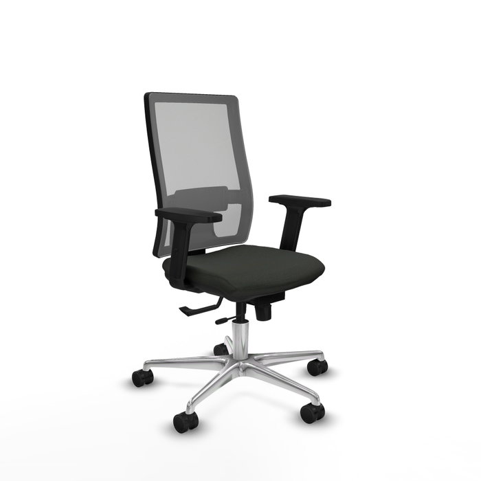 PIQUERAS Y CRESPO Silla de oficina Horna con mecanismo Sincro/Traslack, Negro/Gris PIQUERAS Y CRESPO Silla de oficina Horna con mecanismo Sincro/Traslack, Negro/Gris