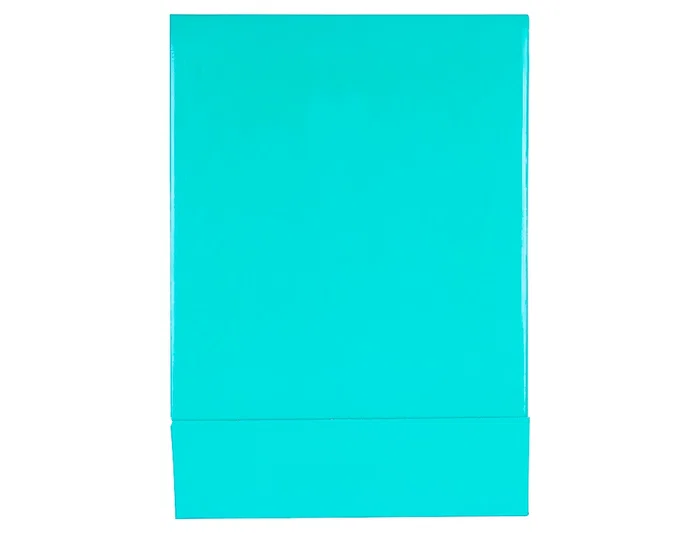 Liderpapel Archivador de Cartón Folio Verde Claro Lomo 75 mm