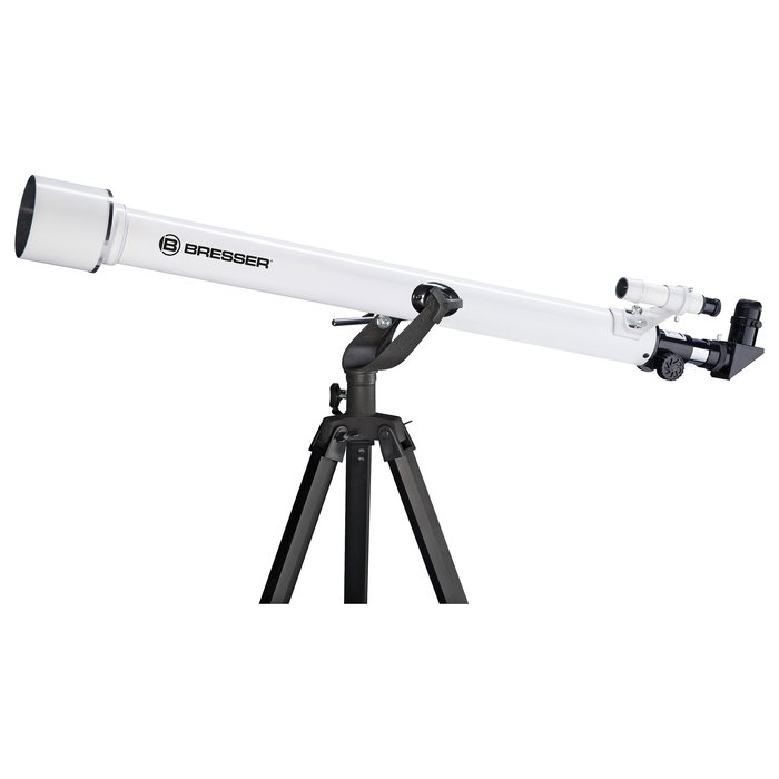 Bresser Classic 60/900 AZ - Telescopio Refractor 60mm Apertura, 900mm Distancia Focal, Montaje Altazimutal