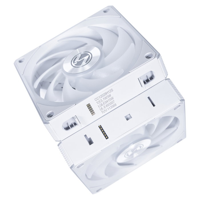 Lian Li UNI FAN CL Wireless 3-Pack 120mm Blanco Lian Li UNI FAN CL Wireless 3-Pack 120mm Blanco