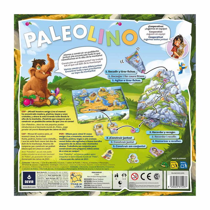 Devir Juego de Mesa Paleolino