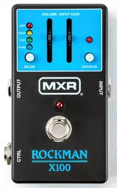 MXR Rockman X100 Overdrive Analog Tone Processor Pedales de Guitarra Analógico
