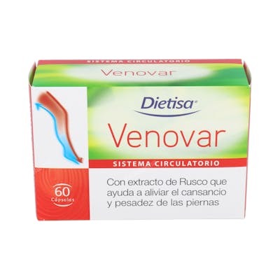 Dietisa Venovar 60 cápsulas