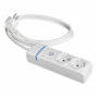 Solera Base múltiple con 2 tomas 2p+t, interruptor luminoso y cable 1,5 m