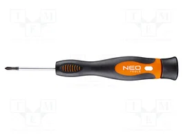 NEO TOOLS Destornillador de precisión Phillips PH0 50mm acero S2