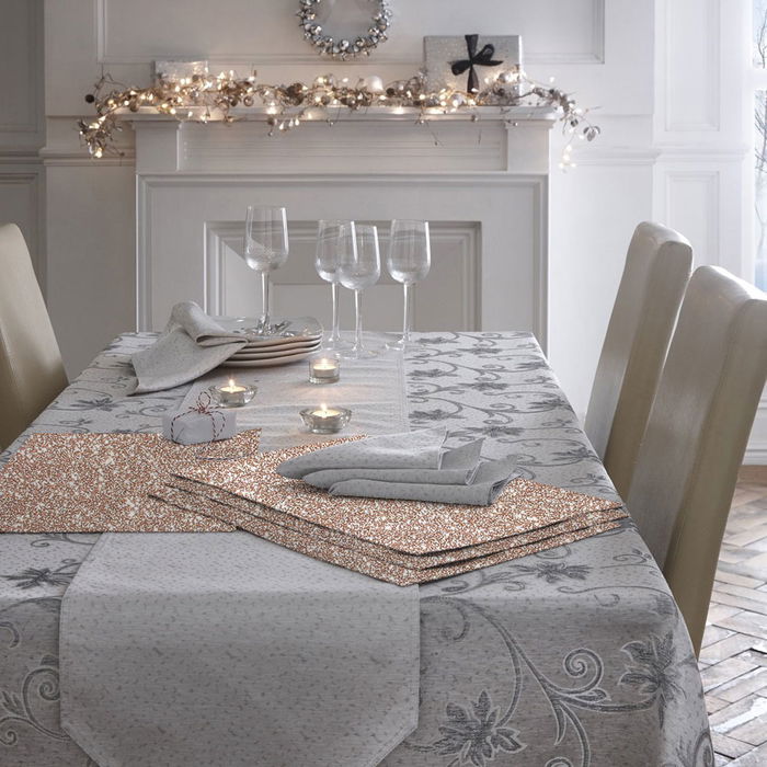 Saveur et Degustation Individual Purpurina 45x30 cm Colores Surtidos con Brillo