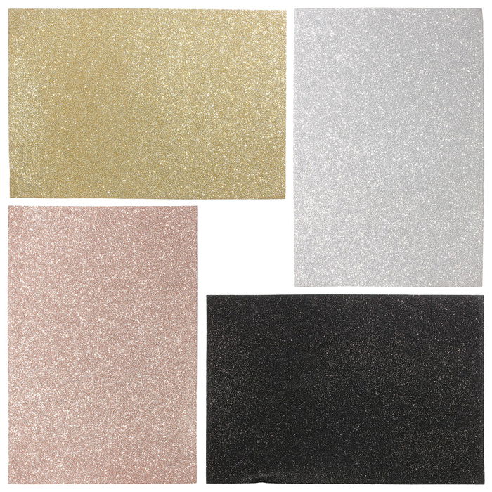 Saveur et Degustation Individual Purpurina 45x30 cm Colores Surtidos con Brillo