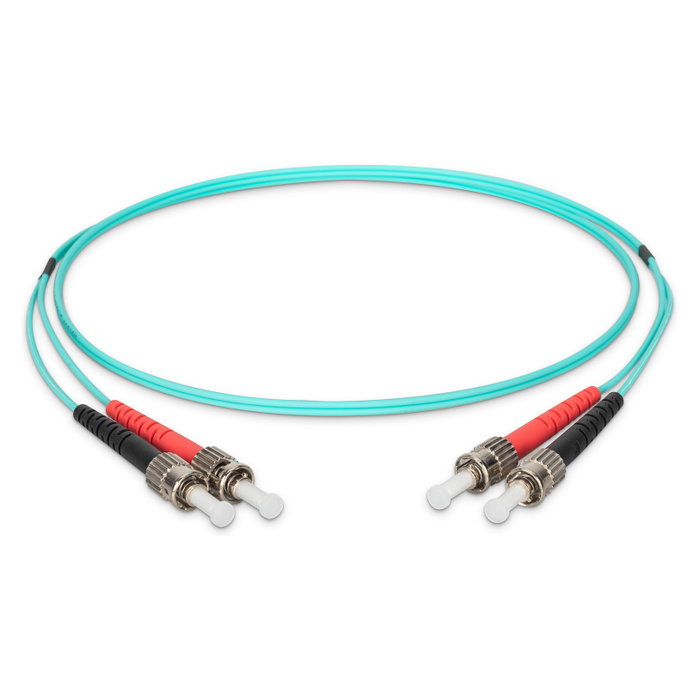 Digitus Cable de fibra óptica multimodo OM3 ST a ST de 1 m