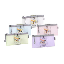 Carchivo PACK 12 Bolsas Cremallera EVA-BAG Tamaño Check Colores Surtidos 45013099