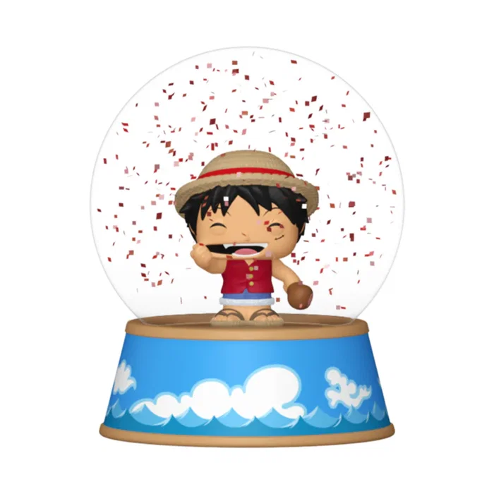Funko One Piece Mystery Minis Mini Glitter Globes Expositor de 12 unidades