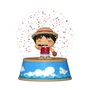 Funko One Piece Mystery Minis Mini Glitter Globes Expositor de 12 unidades