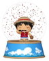 Funko One Piece Mystery Minis Minifiguras Glitter Globes PDQ (12 unidades)