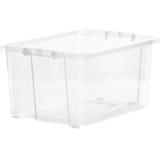 Archivo 2000 caja de almacenaje divertido 305x225x200mm 14l sin tapa cristal transparente Archivo 2000 caja de almacenaje divertido 305x225x200mm 14l sin tapa cristal transparente