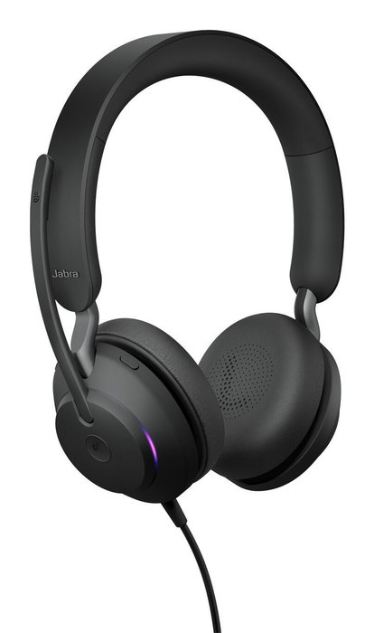Jabra Evolve2 40 SE MS Stereo USB-A/C Negro