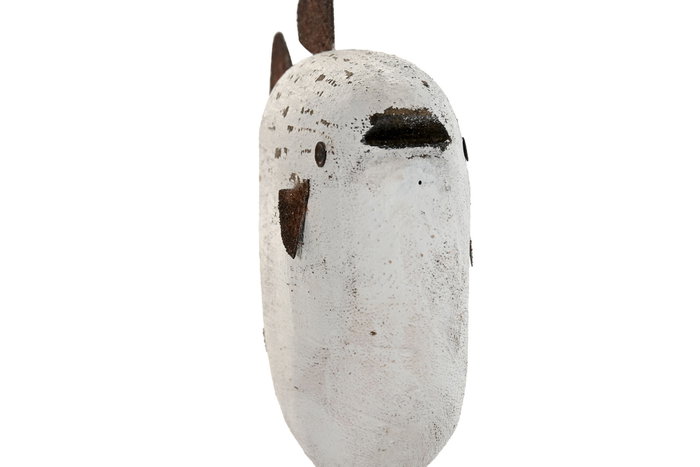 DKD Home Decor Figura Paulownia Blanco DKD Home Decor Figura Paulownia Blanco
