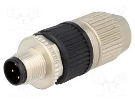 HARTING Conector M12 HARAX 4 pines macho recto