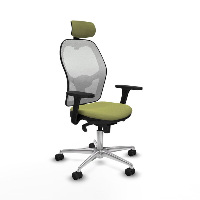 PIQUERAS Y CRESPO Silla de oficina Jorquera Verde oliva y Blanco PIQUERAS Y CRESPO Silla de oficina Jorquera Verde oliva y Blanco