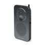 Muse Radio M-01 RS Analógica Personal FM/MW, 3,5 mm, Gris, Giratorio