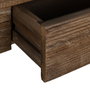 Ixia Consola Natural de Madera 90 x 34,50 x 81 cm