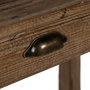Consola Natural Madera 90 X 34,50 X 81 cm