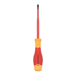 Workpro Destornillador plano aislado VDE 1,2 x 6,5 x 150 mm