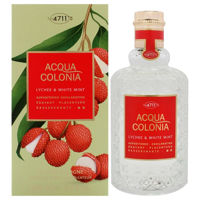 4711 Lychee & White Mint Eau de Cologne 100 ml