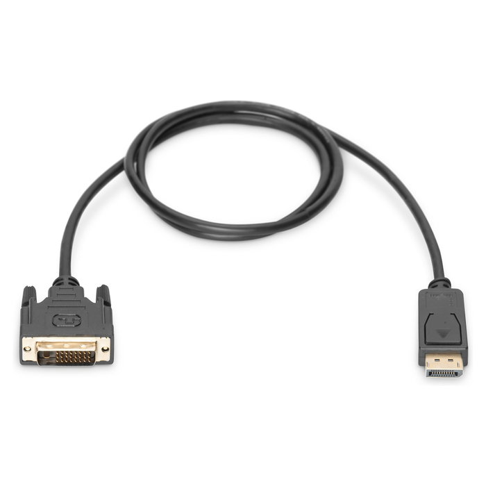 Digitus Cable adaptador DisplayPort a DVI-D (24+1) M/M, 2m, Negro