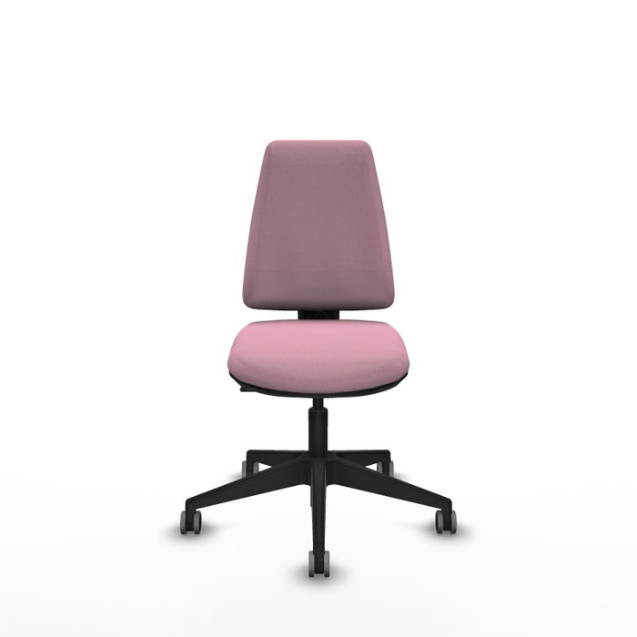 PIQUERAS Y CRESPO Silla de oficina Elche Rosa sin brazos