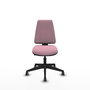 PIQUERAS Y CRESPO Silla de oficina Elche Rosa sin brazos