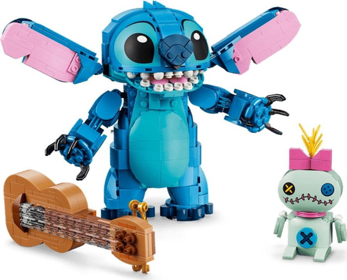 Lego Disney Stitch y Scrump, Set de Construcción 43296