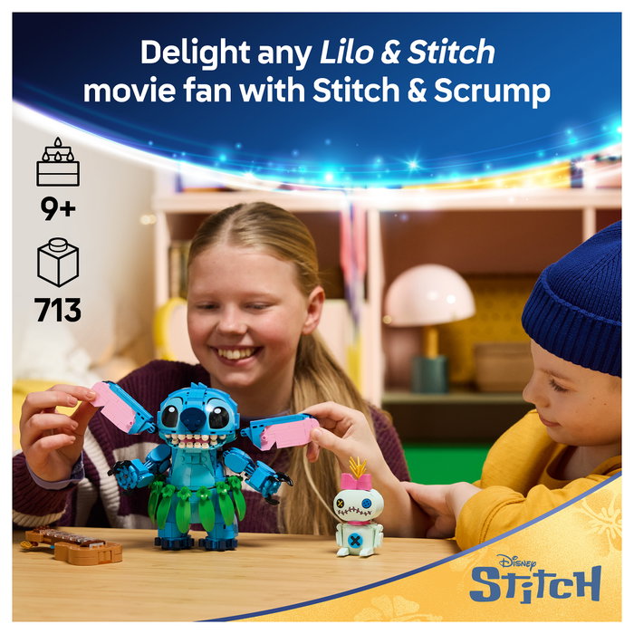 LEGO Disney Stitch y Scrump 43296 LEGO Disney Stitch y Scrump 43296