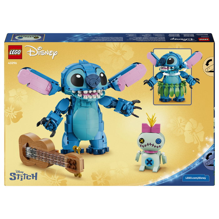Lego Disney Stitch y Scrump, Set de Construcción 43296