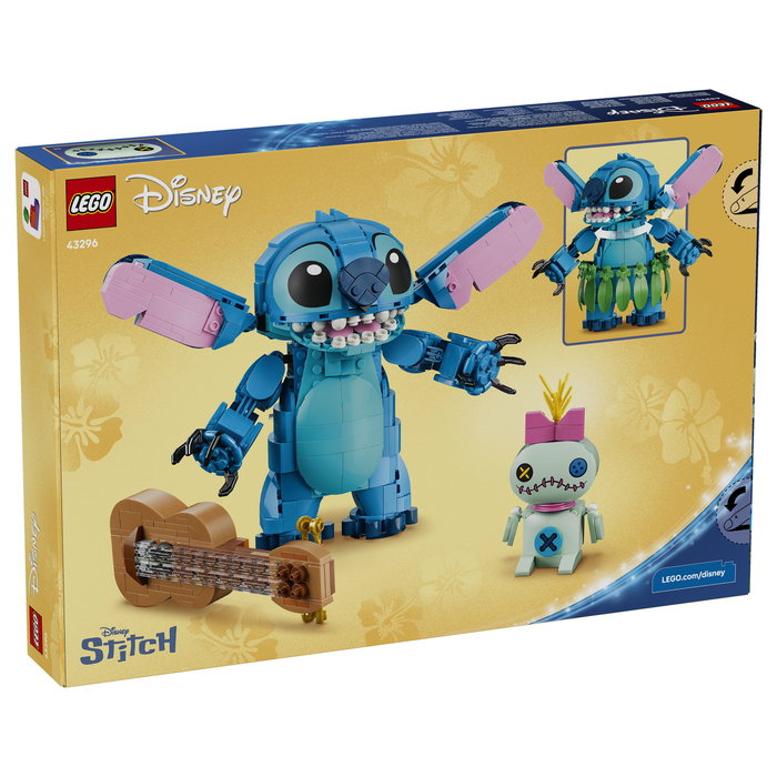 Lego Disney Stitch y Scrump, Set de Construcción 43296