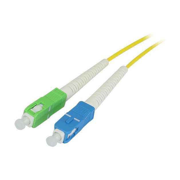 Synergy21 Cable de parcheo de fibra óptica 0,5m SC-SC (APC) OS2 G657A2 9/125u 2mm Synergy21 Cable de parcheo de fibra óptica 0,5m SC-SC (APC) OS2 G657A2 9/125u 2mm